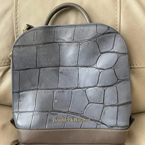 Dooney & Bourke Exotic leather backpack B0973G_AWFSPATN.jpg?crop=  main image 2